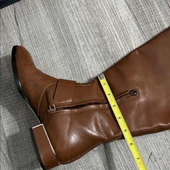 Tory Burch Leather Knee-High Boots - Picture 14 of 16